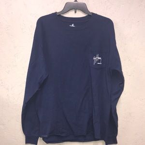 Guy Harvey Bluewater Wahoo Long Sleeve Tee GUC L